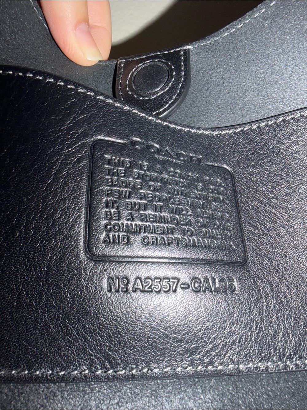 Coach Brooklyn 23 with fringe - Picture 6 of 6